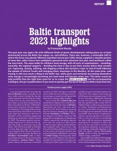 BTJ 1/24 - REPORT: Baltic transport 2023 highlights