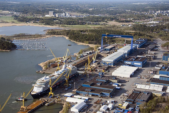 Meyer steel-invests in its Finnish shipyard